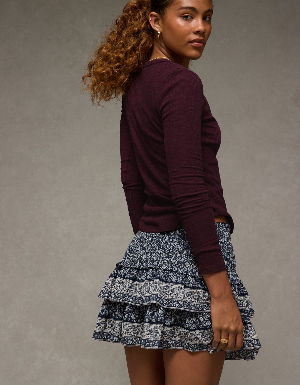 AE High-Waisted Mini Skirt - image 2