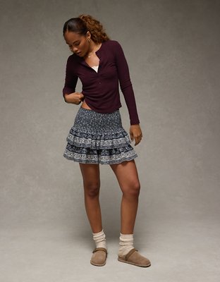 AE High-Waisted Mini Skirt | American Eagle