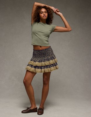 AE High-Waisted Mini Skirt | American Eagle