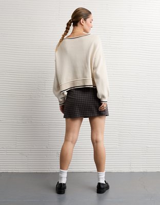 AE It Knit Low-Rise Micro Skort