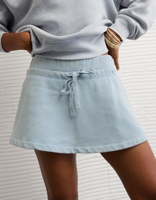 AE High-Waisted Fleece Mini Skirt