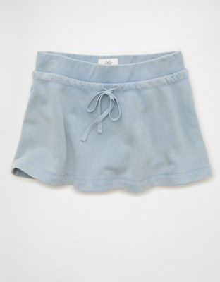 AE High-Waisted Fleece Mini Skirt