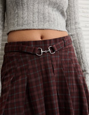 AE Mid-Rise Belted It Knit Skort