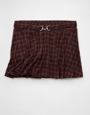 AE Mid-Rise Belted It-Knit Skort