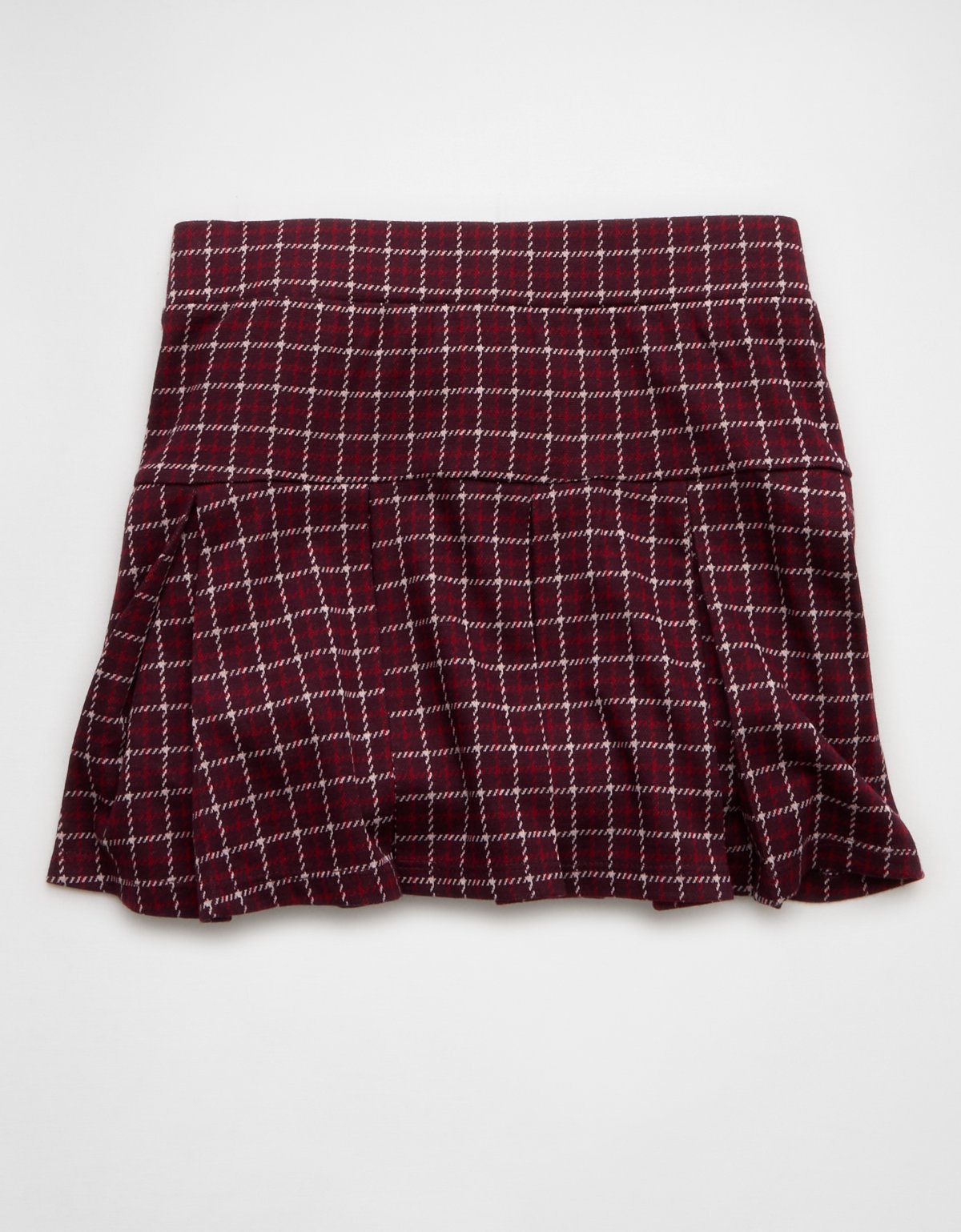 AE It Knit Low-Rise Pleated Plaid Skort - image 4
