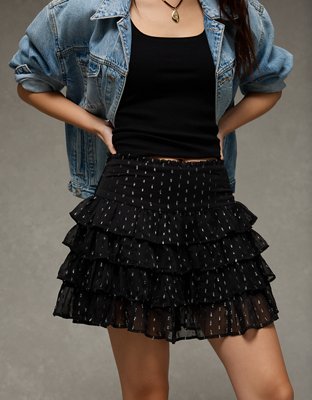 AE Mini Skort con Volantes