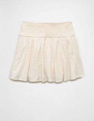 AE High-Waisted Drop-Waist Mini Skirt