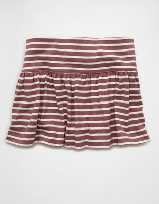 AE Striped Knit Mini Skort