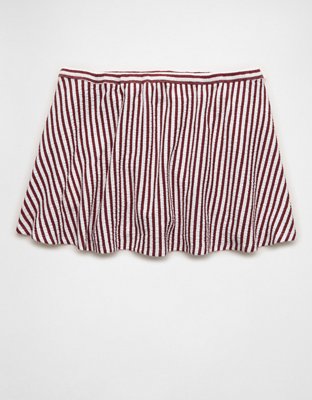 AE Low-Rise Textured Mini Skirt