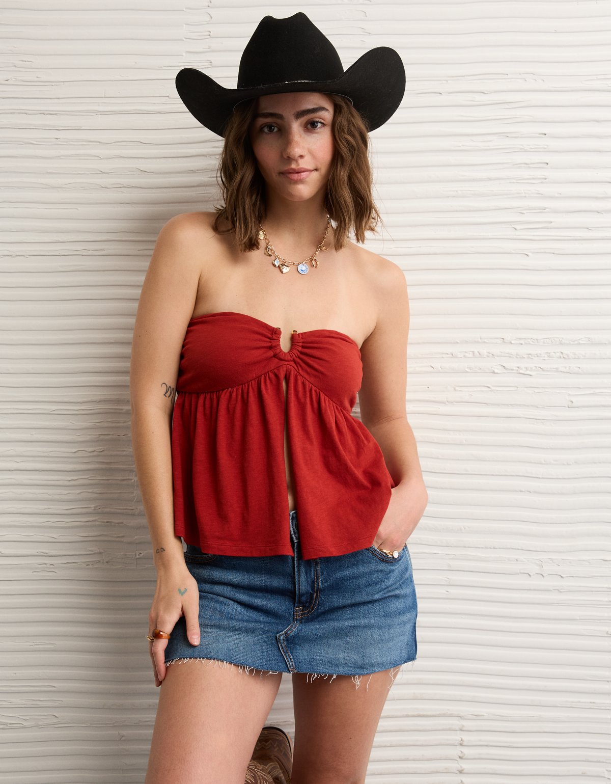 AE x Stagecoach Low-Rise Micro Mini Skort - image 5
