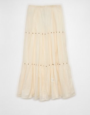 AE x Stagecoach Tiered Maxi Skirt