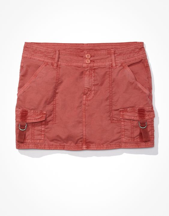 AE Snappy Cargo Low-Rise Mini Skirt