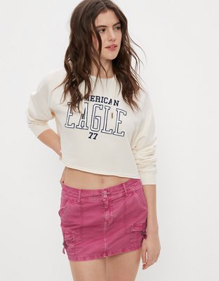 AE Snappy Cargo Low-Rise Mini Skirt