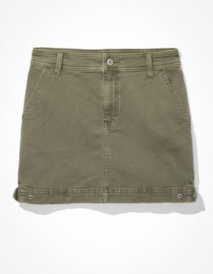 AE High-Waisted Utility Mini Skirt