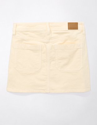 Женские юбки American Eagle AE High-Waisted Corduroy Mini Skirt — фото 4