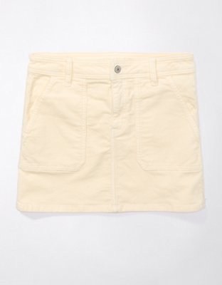Женские юбки American Eagle AE High-Waisted Corduroy Mini Skirt — фото 3
