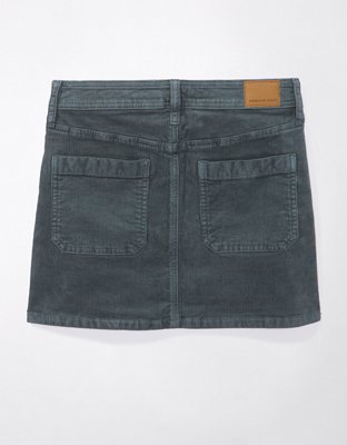 AE High-Waisted Corduroy Mini Skirt