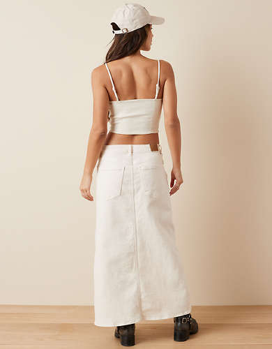 AE Stretch Low-Rise Maxi Skirt