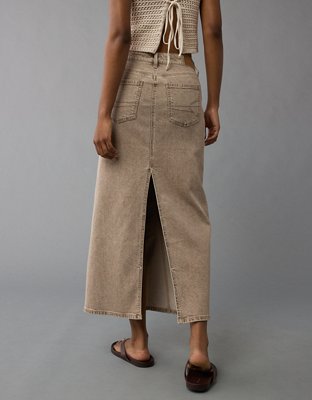 AE Stretch Low-Rise Maxi Skirt