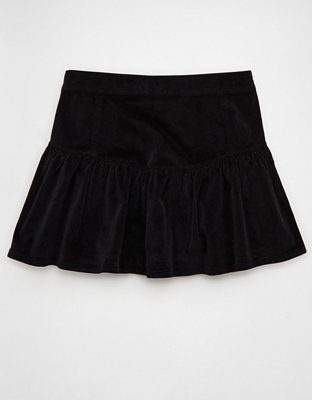 AE High-Waisted Drop-Waist Mini Skirt