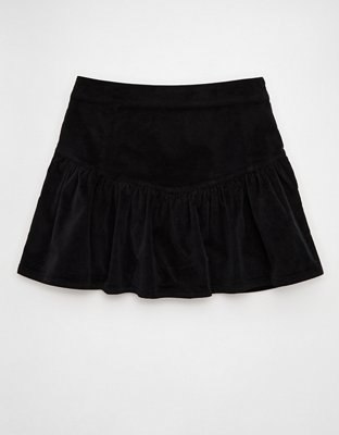 AE High-Waisted Drop-Waist Mini Skirt