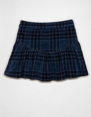 AE High-Waisted Drop-Waist Mini Skirt