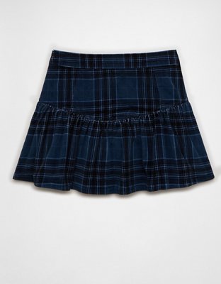 AE High-Waisted Drop-Waist Mini Skirt