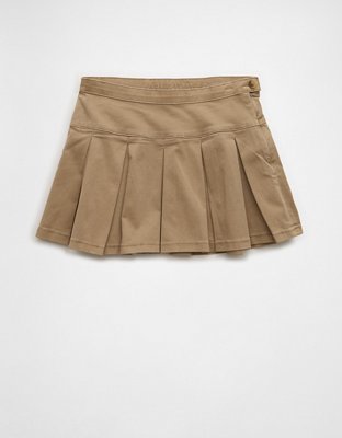 AE High-Waisted Pleated Skirt | American Eagle