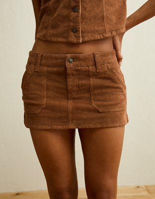 AE Super Low-Rise Perfect Micro Mini Skirt