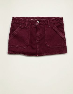 Minijupe parfaite à taille très basse extensible AE