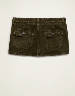 AE Stretch Super Low-Rise Perfect Micro Mini Skirt