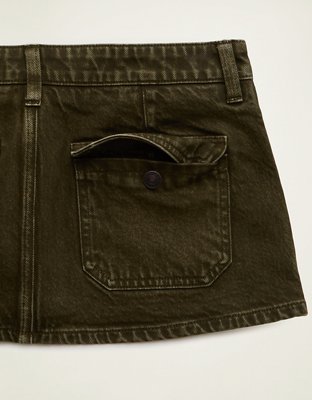 AE Stretch Super Low-Rise Perfect Micro Mini Skirt