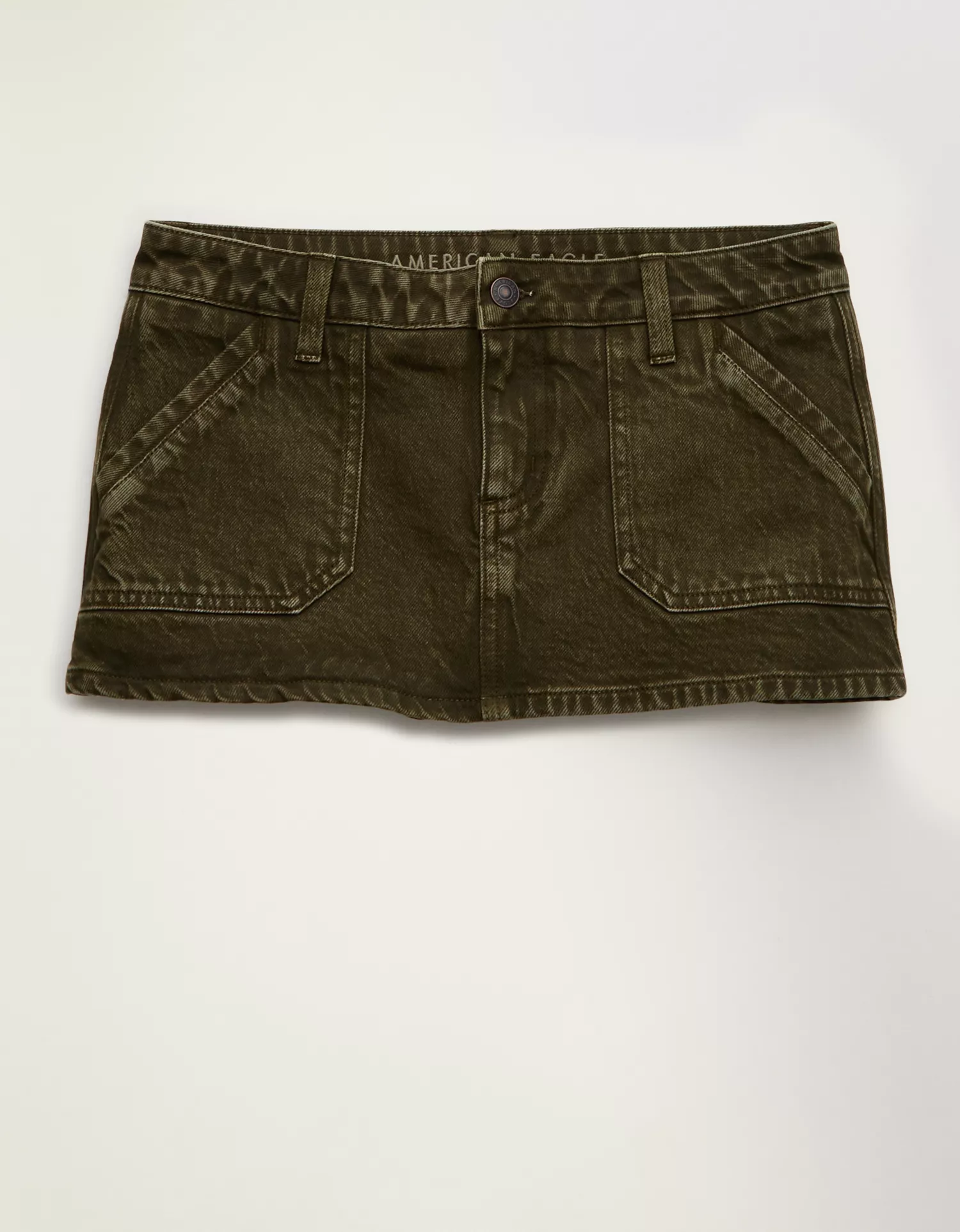 AE Stretch Super Low-Rise Perfect Micro Mini Skirt - thumbnail 3