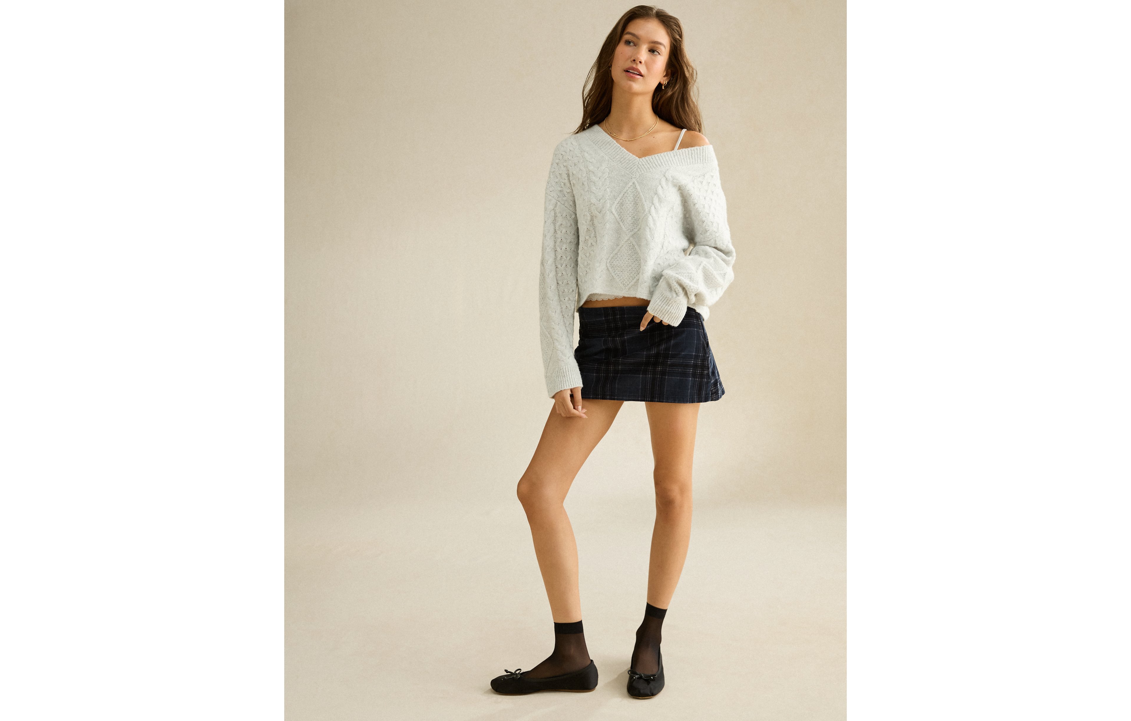 AE Super Low-Rise Micro Skirt
