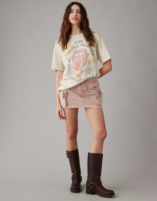 AE Snappy Stretch High-Waisted Cargo Mini Skort