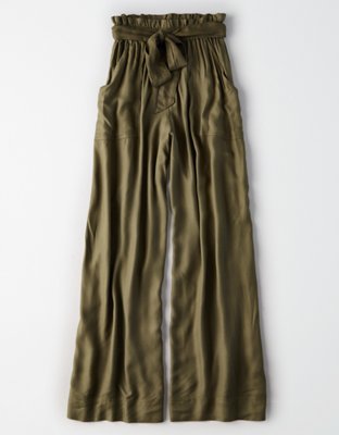 Женские брюки American Eagle AE Paperbag Palazzo Pant — фото 3