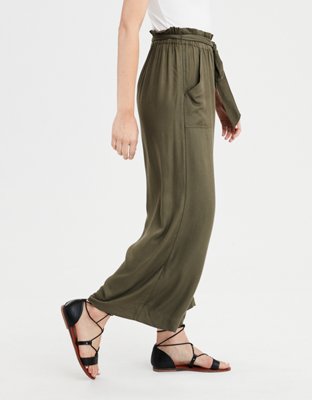 Женские брюки American Eagle AE Paperbag Palazzo Pant — фото 4