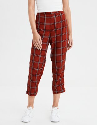 AE Plaid Taper Pant