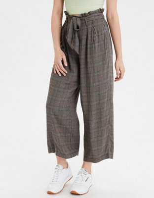 Женские брюки American Eagle AE High-Waisted Paperbag Waist Pant — фото 2