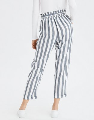 AE High-Waisted Paperbag Tapered Pant