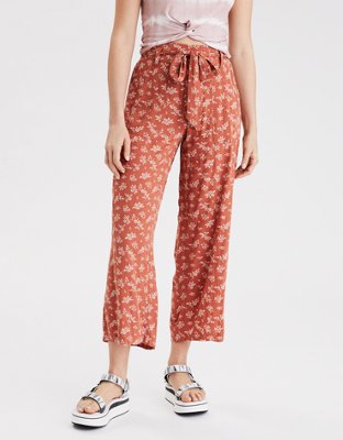 high waist paperbag pants