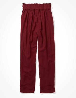 AE Tie Waist Tapered Leg Pant