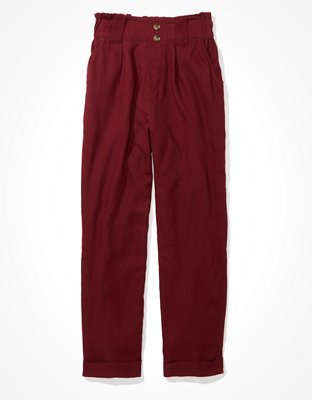 AE Tie Waist Tapered Leg Pant