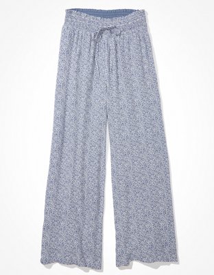 Женские брюки American Eagle AE Smocked Wide Leg Pant — фото 3