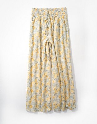 Женские брюки American Eagle AE Smocked Waist Pant — фото 3