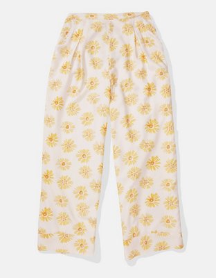 AE Pantalones Fáciles de Poner con Frente Plisado