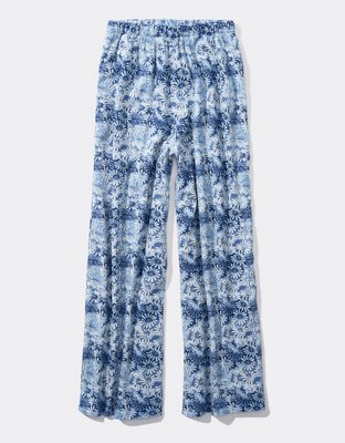 AE Smocked Wide Leg Pant