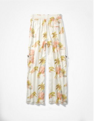 AE Super High-Waisted Cargo Wide-Leg Pant