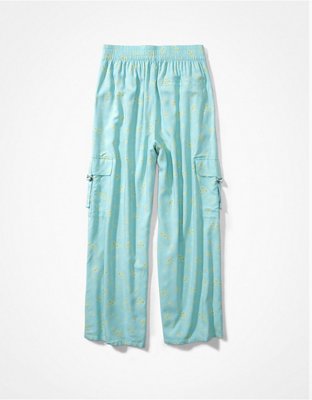 AE Super High-Waisted Cargo Wide-Leg Pant