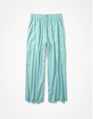 AE Super High-Waisted Cargo Wide-Leg Pant